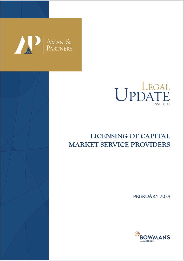 LICENSING OF CAPITAL MARKET SERVICE PROVIDERS